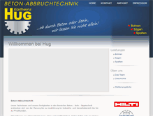 Tablet Screenshot of betonhug.de